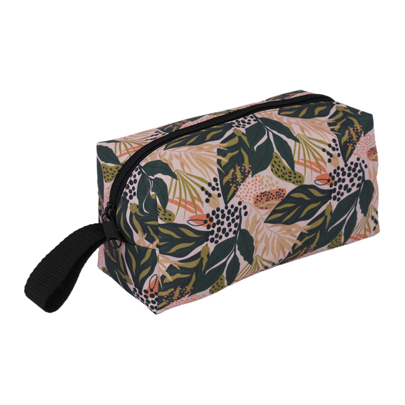 Nécessaire feminina LS Bolsas floral verde – NC6191